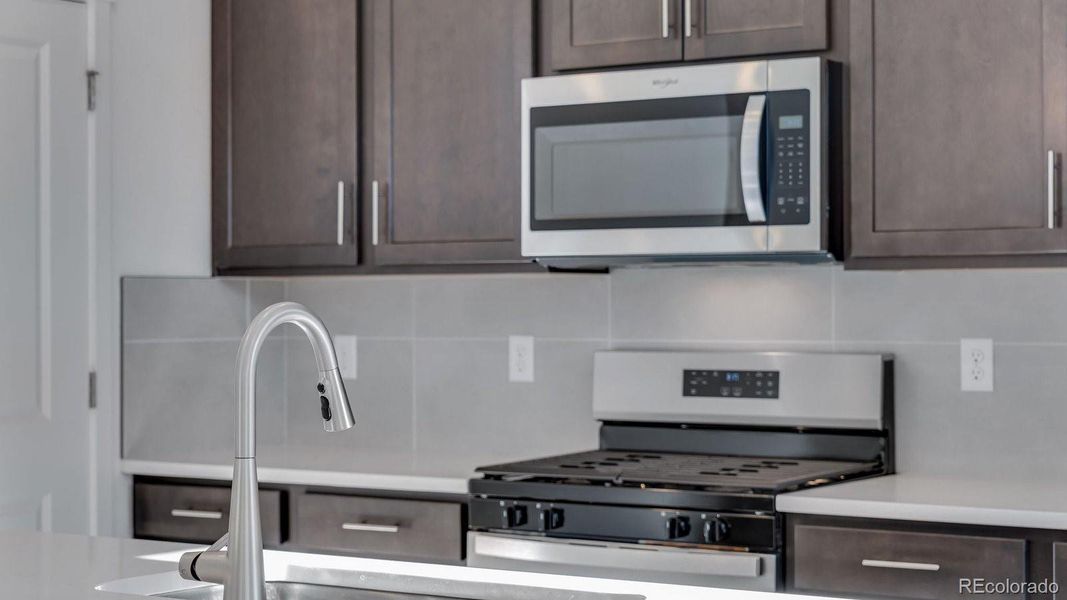 Close-up of interior finishes inside a home in Spring Valley Ranch, Elizabeth (Image 19).