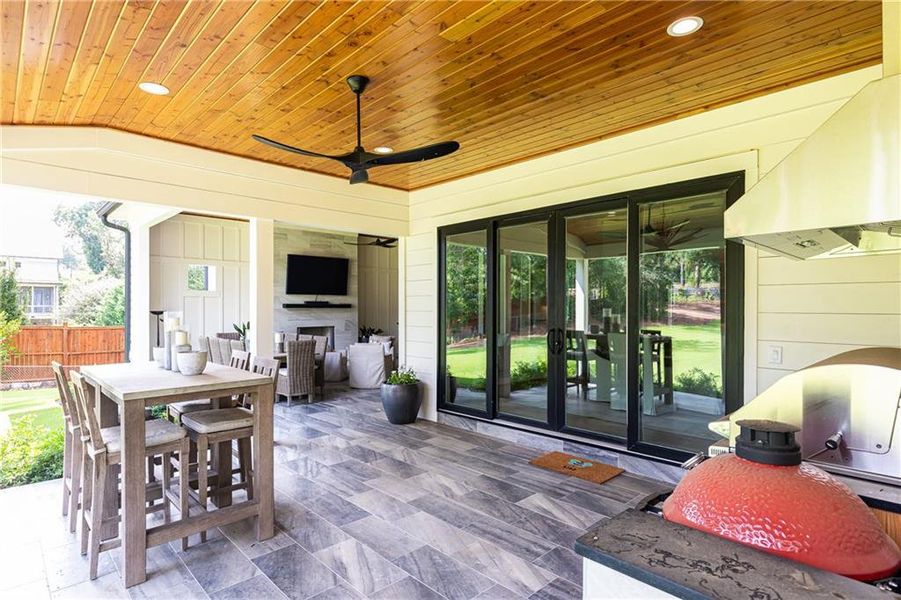 Furnished interior view inside a new home in , Marietta (Image 43).