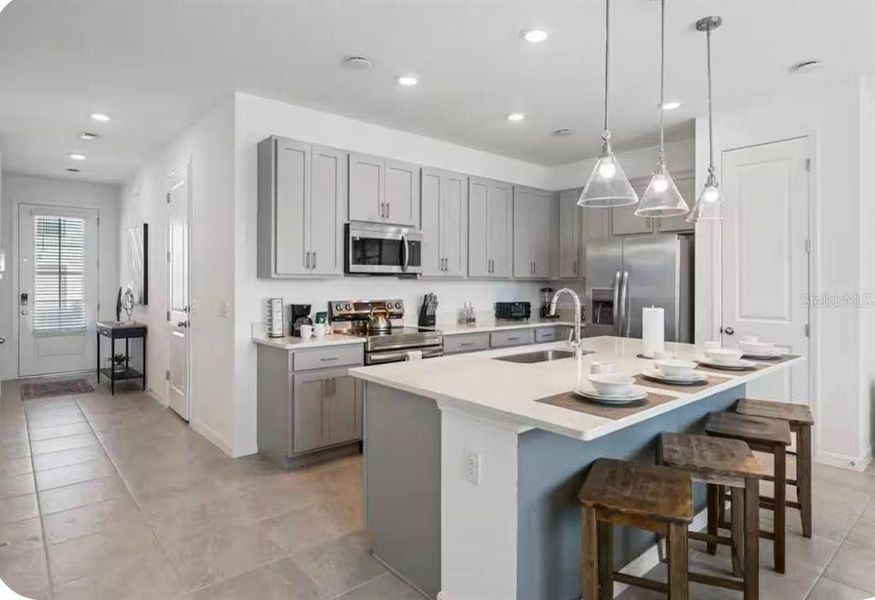 Furnished interior view inside a new home in , Davenport (Image 14).