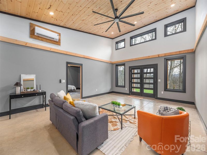 Furnished interior view inside a new home in , Waynesville (Image 3).
