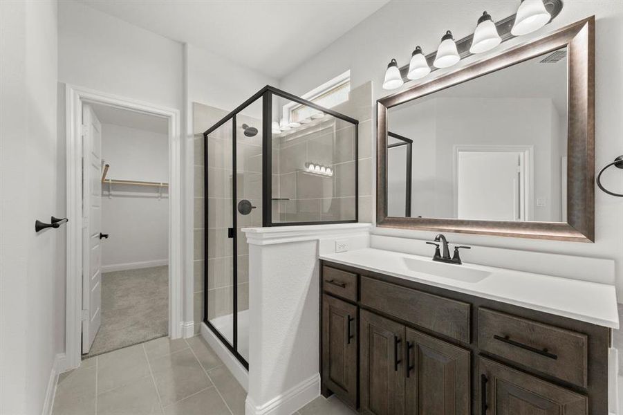 Furnished interior view inside a new home in Lovers Landing, Forney (Image 16).