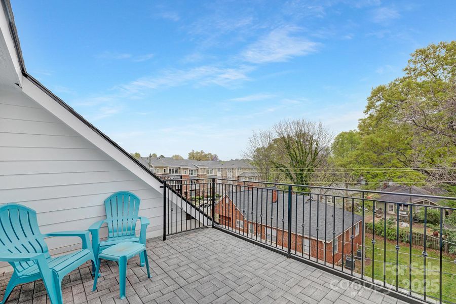 Exterior details and patio area of a home in , Charlotte (Image 18).