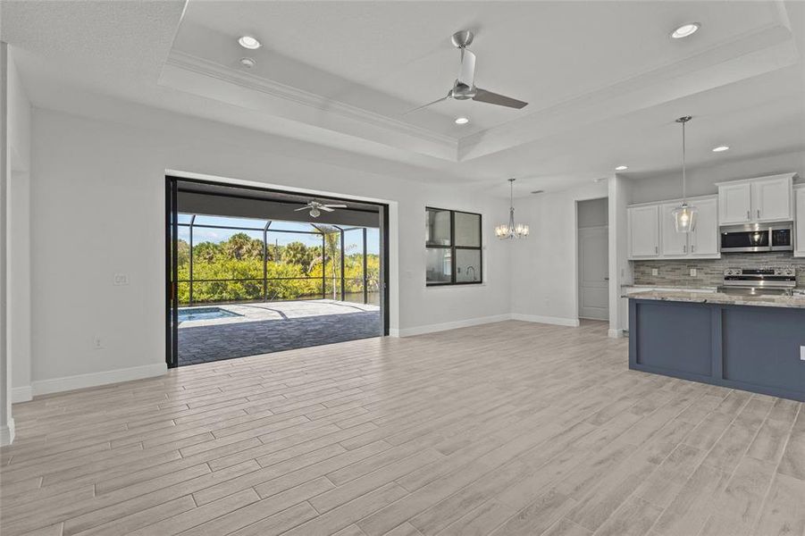 Spacious, unfurnished interior of a new home in , Port Charlotte (Image 15).