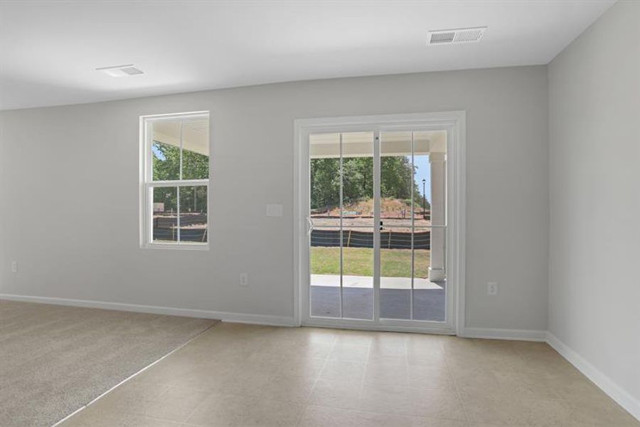 Spacious, unfurnished interior of a new home in Riverside at Calhoun, Calhoun (Image 21).