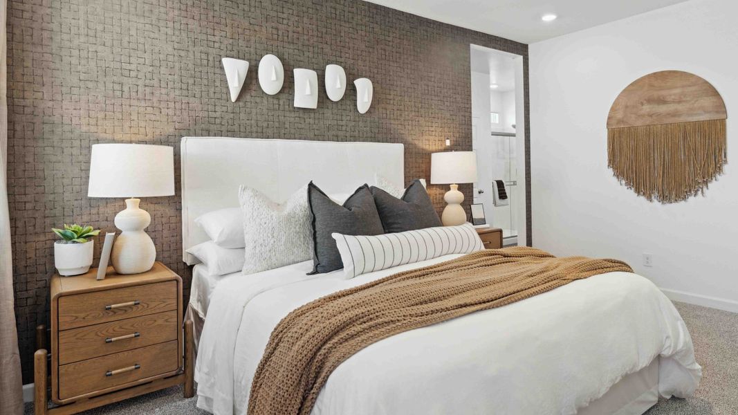 Representative furnished interior of a home built from the Mockingbird by D.R. Horton in Apache Farms, Buckeye (Image 22).