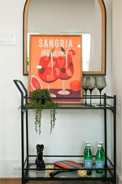 Close-up of interior finishes inside a home in , Houston (Image 21).