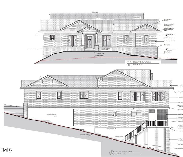 Elevations #1_74 Umstead Elevations #1_74 Umstead