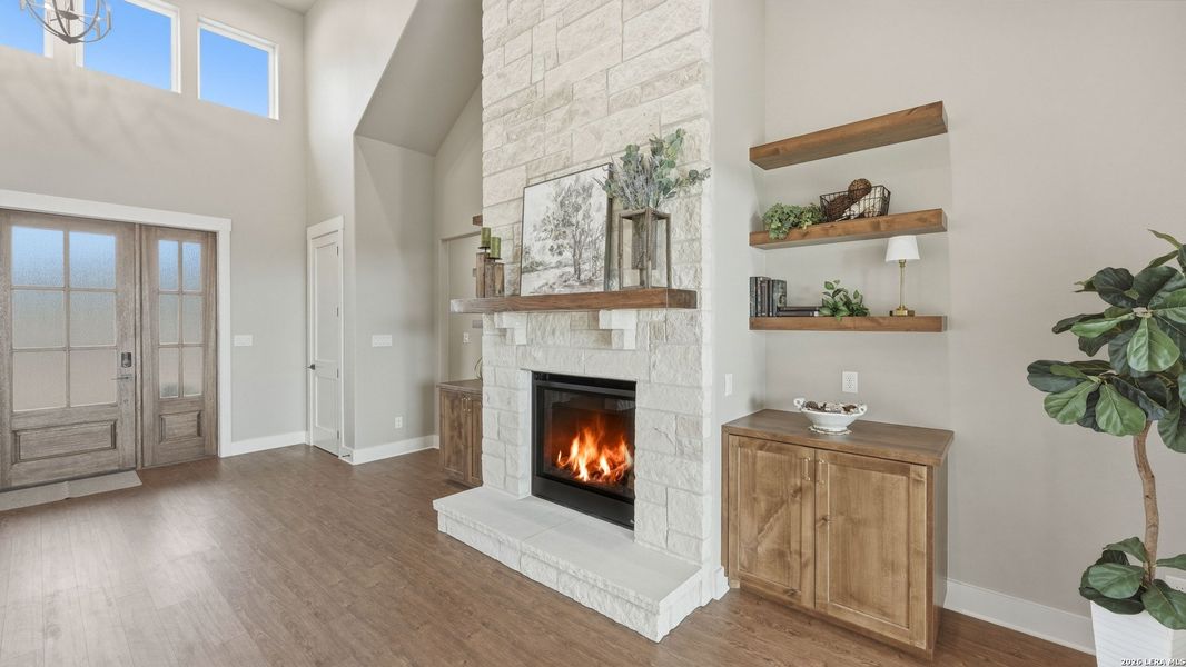 Furnished interior view inside a new home in , New Braunfels (Image 10). Furnished interior view inside a new home in , New Braunfels (Image 10).