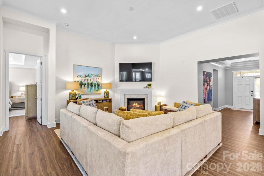 Furnished interior view inside a new home in , Salisbury (Image 13).