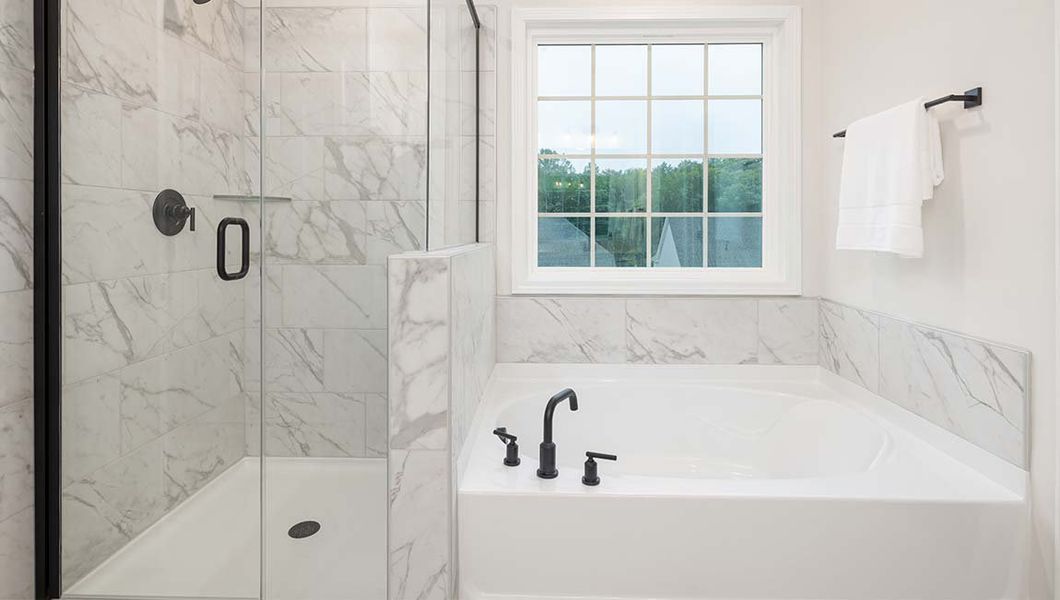 Close-up of interior finishes inside a home in Falls Cove, Troutman (Image 17).