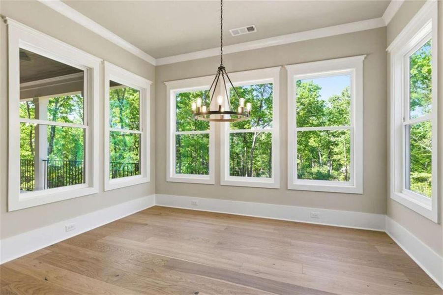 Spacious, unfurnished interior of a new home in , Clarkesville (Image 41).
