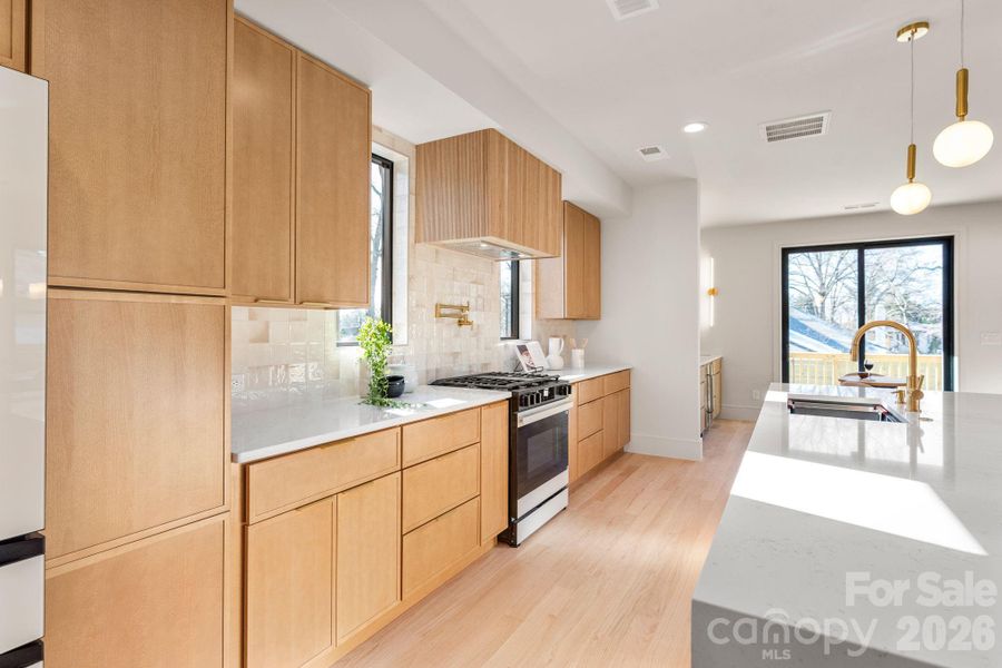 Furnished interior view inside a new home in , Charlotte (Image 6). Furnished interior view inside a new home in , Charlotte (Image 6).