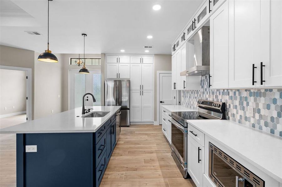 Furnished interior view inside a new home in , Port Charlotte (Image 8). Furnished interior view inside a new home in , Port Charlotte (Image 8).