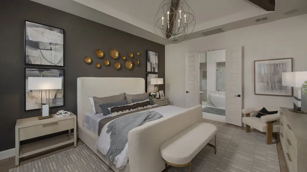 Representative furnished interior of a home built from the Design 3094W by Perry Homes in The Colony 60', Bastrop (Image 6). Representative furnished interior of a home built from the Design 3094W by Perry Homes in The Colony 60', Bastrop (Image 6).