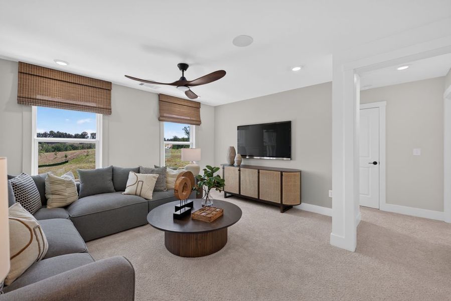 Representative furnished interior of a home built from the Newlyn by Pulte Homes in Bleckley Station, Ball Ground (Image 55). Representative furnished interior of a home built from the Newlyn by Pulte Homes in Bleckley Station, Ball Ground (Image 55).