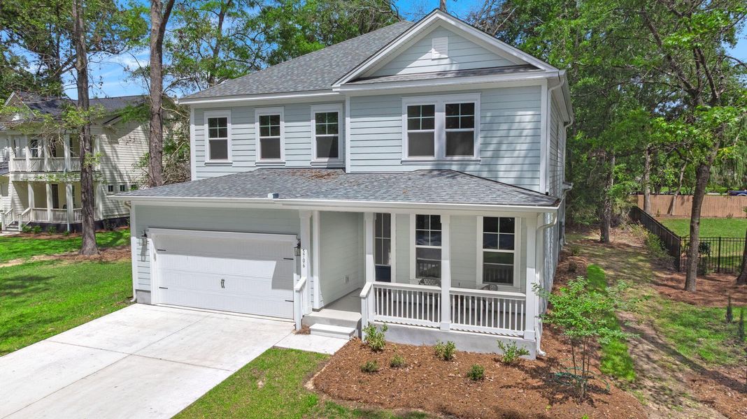 Front exterior of a new home in , Hollywood, SC, highlighting curb appeal (Image 28). Front exterior of a new home in , Hollywood, SC, highlighting curb appeal (Image 28).