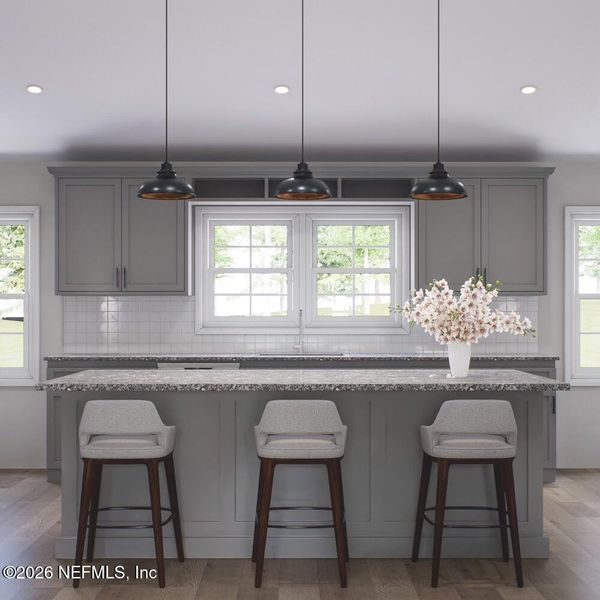 Furnished interior view inside a new home in , Satsuma (Image 6).