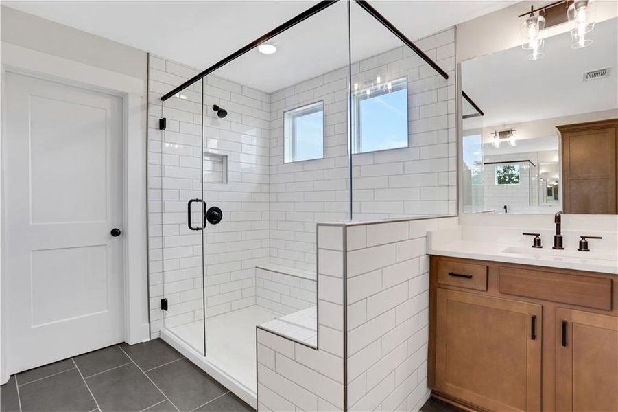 Furnished interior view inside a new home in Twin Lakes, Hoschton (Image 17). Furnished interior view inside a new home in Twin Lakes, Hoschton (Image 17).