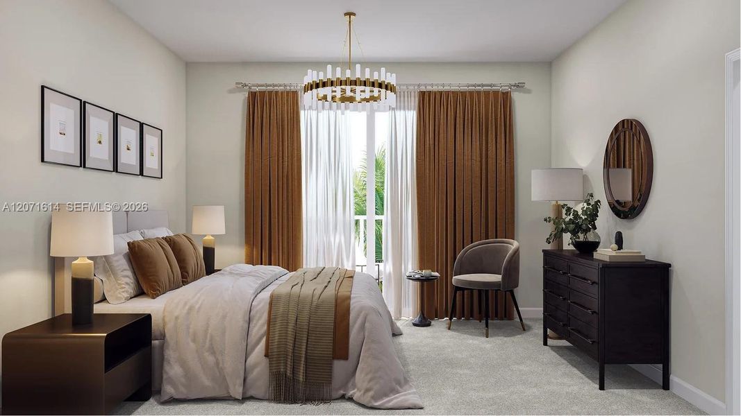 Furnished interior view inside a new home in , Homestead (Image 5).