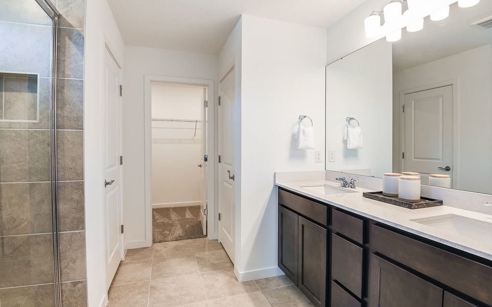 Furnished interior view inside a new home in Spencer Glen, Riverview (Image 5).