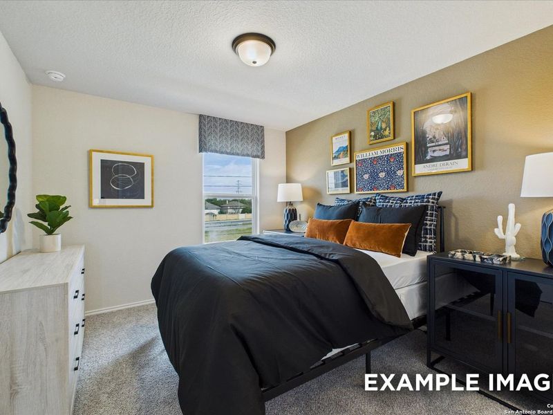 Furnished interior view inside a new home in Meadows at Oak Creek, San Antonio (Image 18). Furnished interior view inside a new home in Meadows at Oak Creek, San Antonio (Image 18).