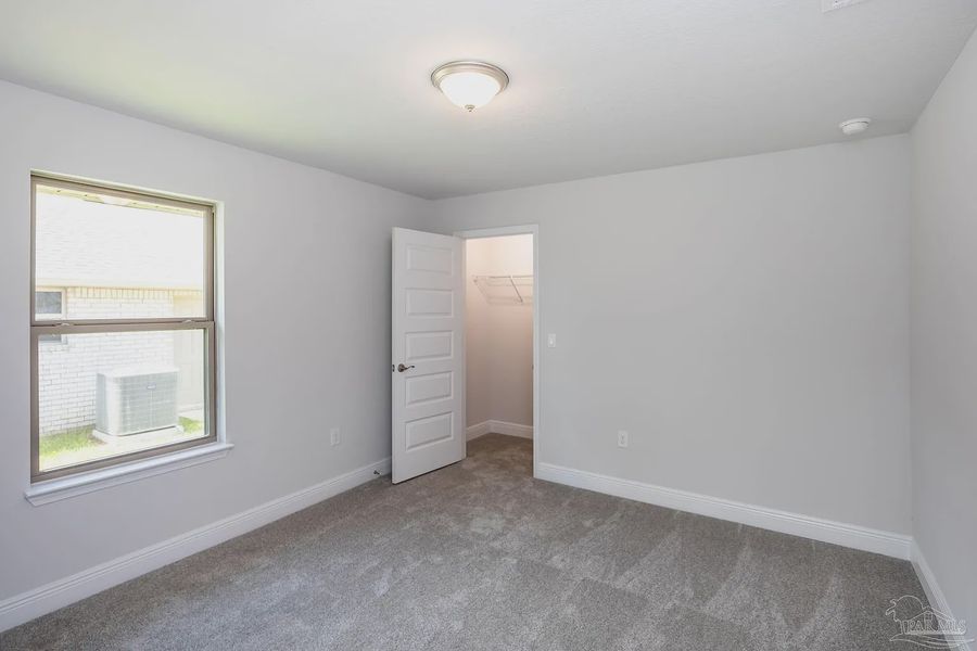 Spacious, unfurnished interior of a new home in Emmaline Gardens, Milton (Image 22). Spacious, unfurnished interior of a new home in Emmaline Gardens, Milton (Image 22).