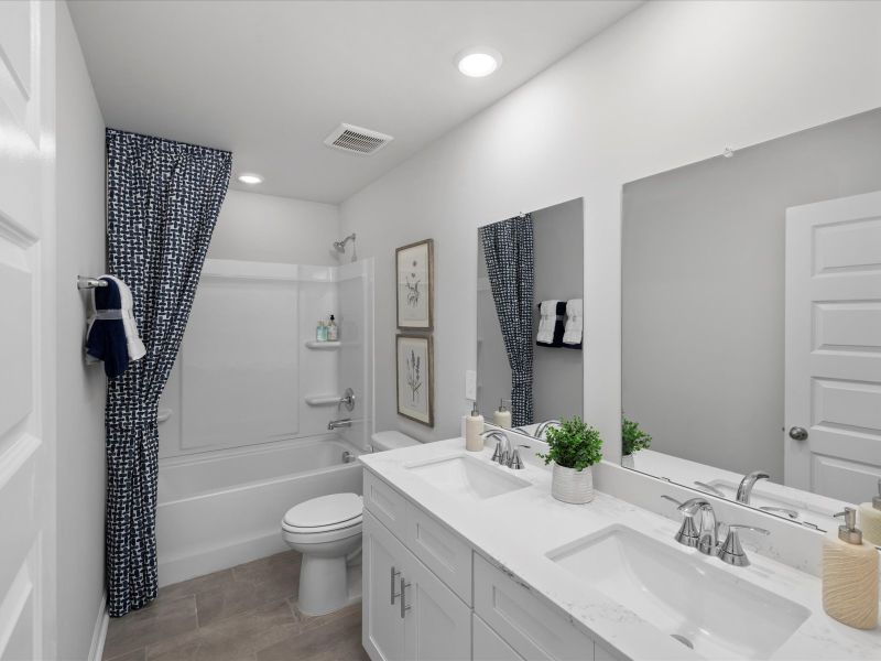 Furnished interior view inside a new home in Avalon Place - Classic Series, Durham (Image 15).