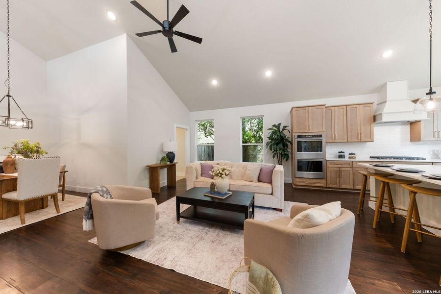 Furnished interior view inside a new home in , San Antonio (Image 44).