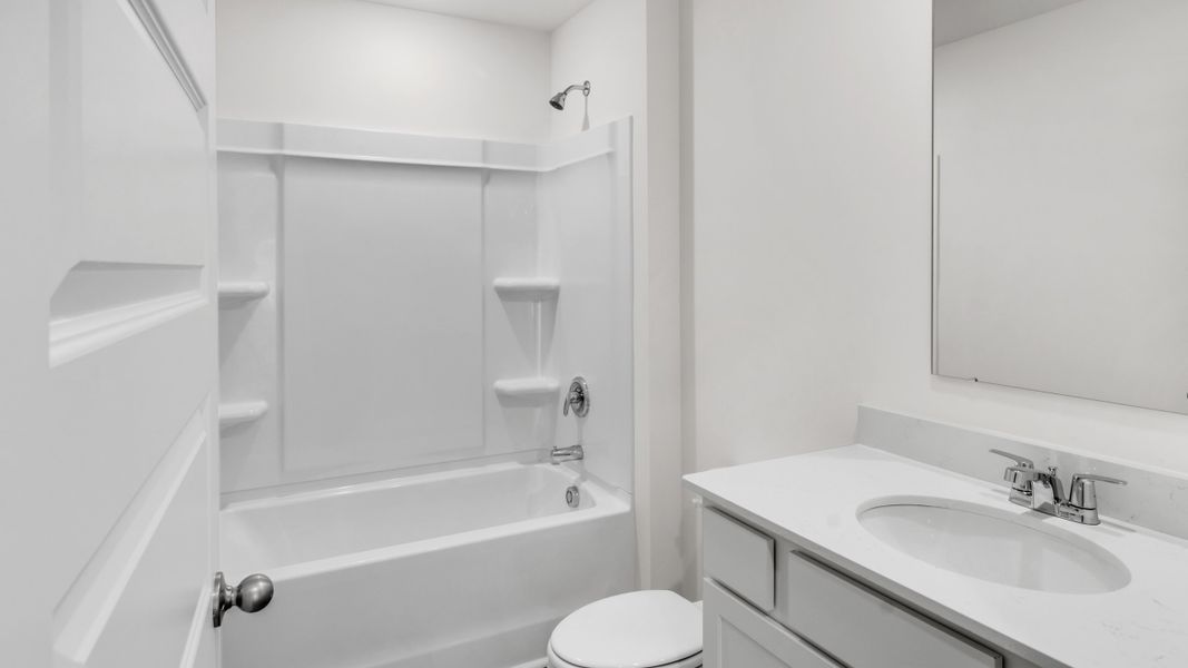 Representative furnished interior of a home built from the Lakeside by D.R. Horton in Bailey Park, Fayetteville (Image 10).