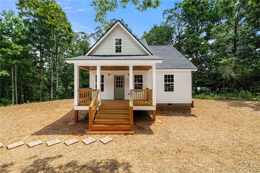 Front exterior of a new home in , Carrollton, GA, highlighting curb appeal (Image 2). Front exterior of a new home in , Carrollton, GA, highlighting curb appeal (Image 2).