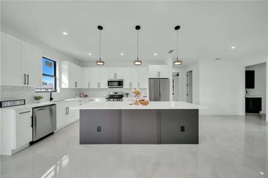 Furnished interior view inside a new home in , Lehigh Acres (Image 31).