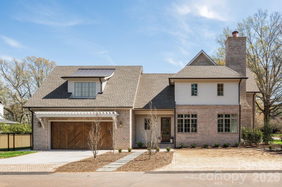 Front exterior of a new home in , Charlotte, NC, highlighting curb appeal (Image 25).
