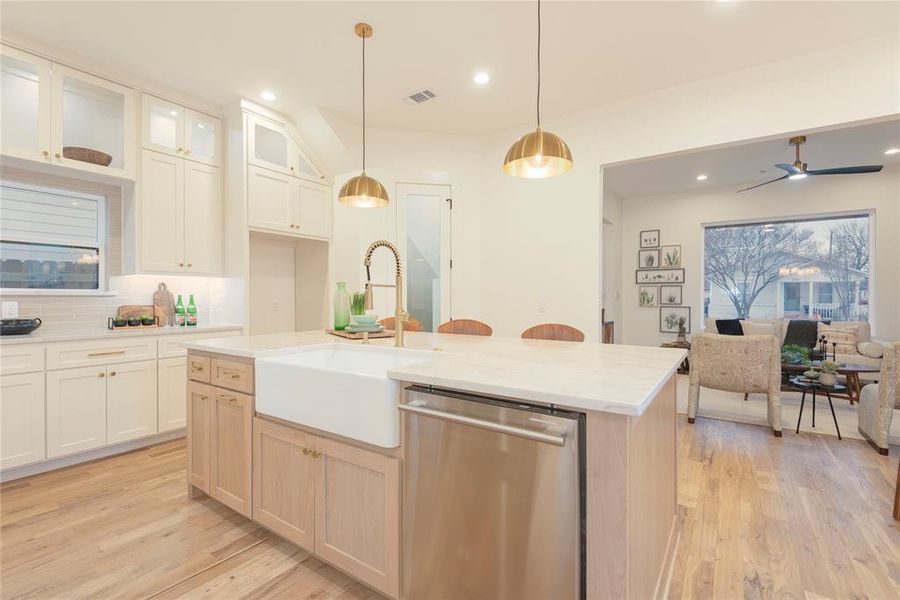 Furnished interior view inside a new home in , McKinney (Image 4). Furnished interior view inside a new home in , McKinney (Image 4).