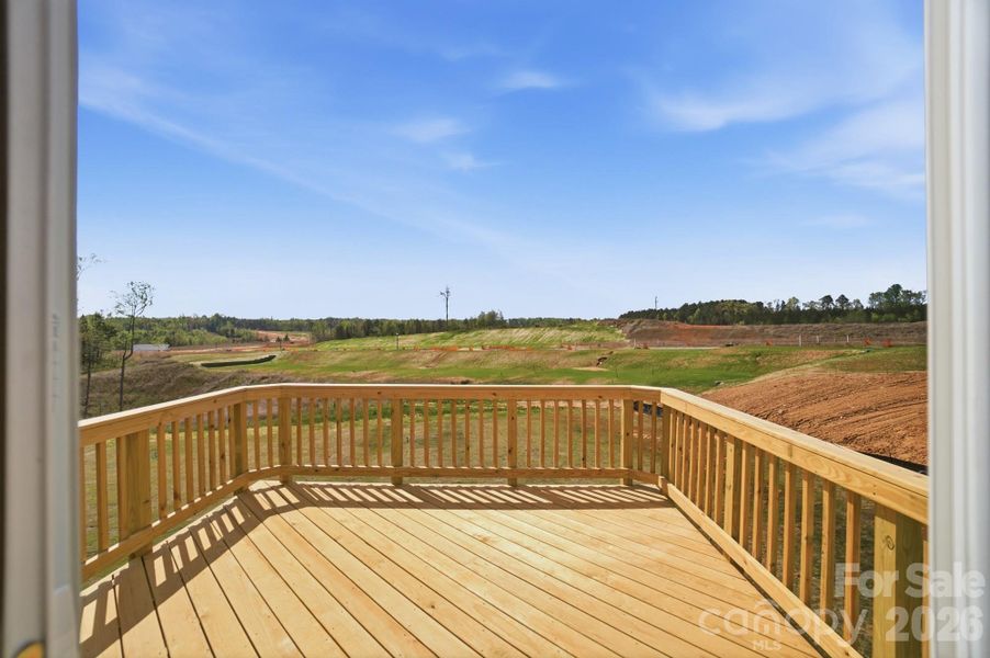 Exterior details and patio area of a home in The Meadows at Laurelbrook, Sherrills Ford (Image 30).