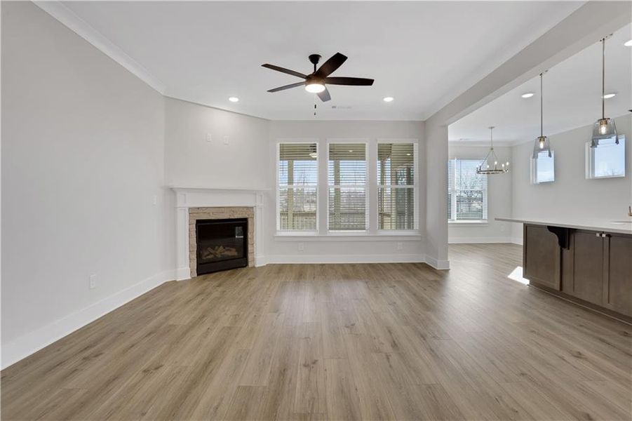 Spacious, unfurnished interior of a new home in Twin Lakes, Hoschton (Image 43).