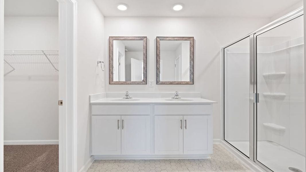 Furnished interior view inside a new home in Lightwood Cottages, Moore (Image 12).