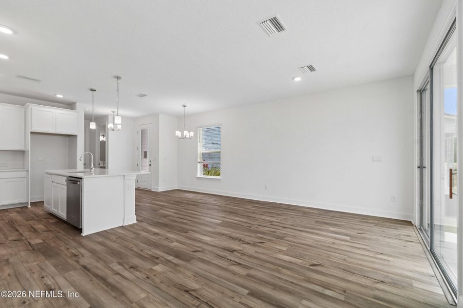 Spacious, unfurnished interior of a new home in Westerly Park at Wildlight – Overlook Collection, Yulee (Image 22). Spacious, unfurnished interior of a new home in Westerly Park at Wildlight – Overlook Collection, Yulee (Image 22).