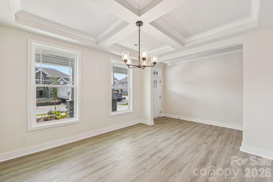 Spacious, unfurnished interior of a new home in Sanctuary at Southgate, Indian Trail (Image 24). Spacious, unfurnished interior of a new home in Sanctuary at Southgate, Indian Trail (Image 24).