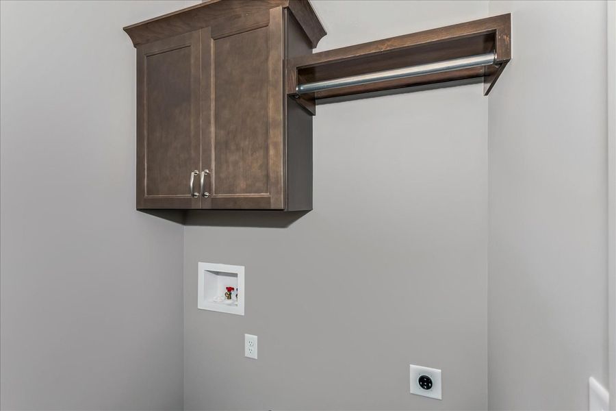 Close-up of interior finishes inside a home in The Courtyards at Jacobs Farm, Wichita (Image 13).
