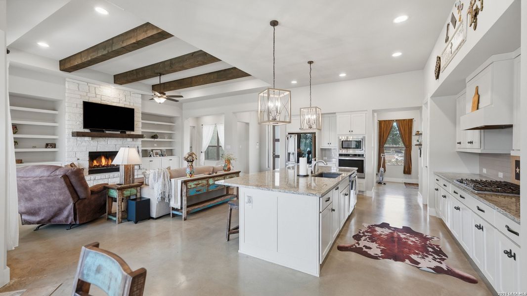 Furnished interior view inside a new home in , Spring Branch (Image 25).