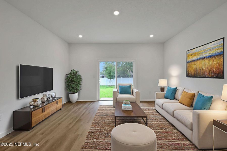 Furnished interior view inside a new home in Kasen Oaks, Jacksonville (Image 6).