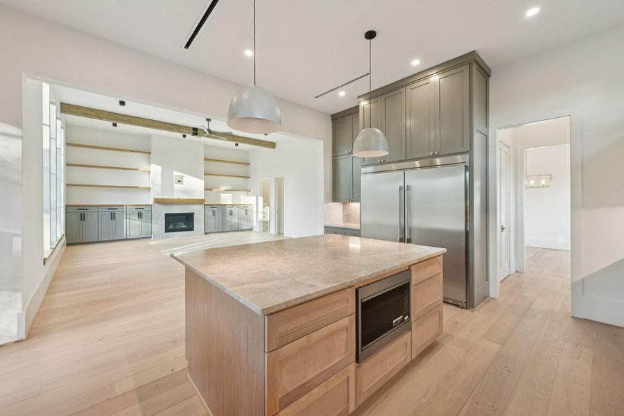Furnished interior view inside a new home in , Houston (Image 6).