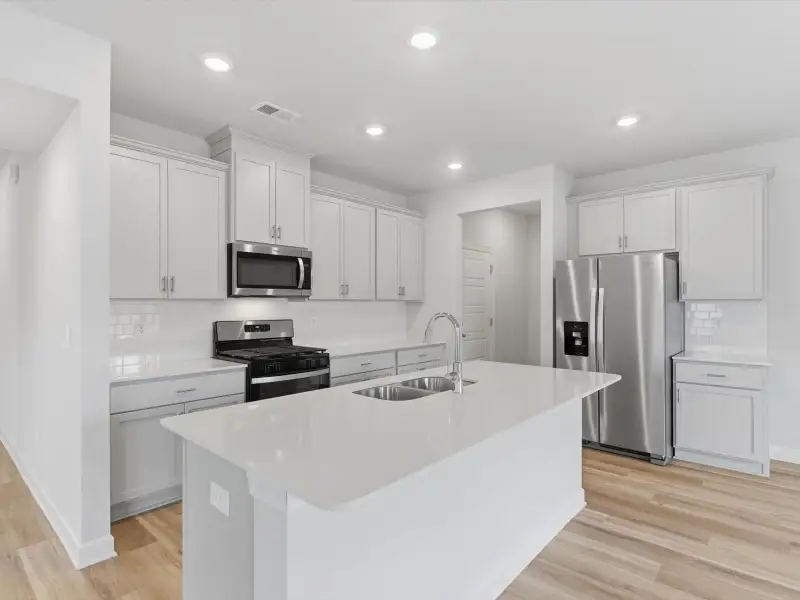 Furnished interior view inside a new home in Shiloh Valley, Piedmont (Image 5).
