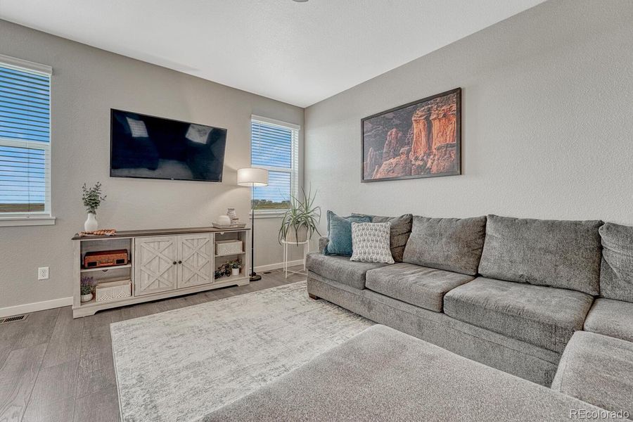 Furnished interior view inside a new home in Spring Valley Ranch, Elizabeth (Image 31).