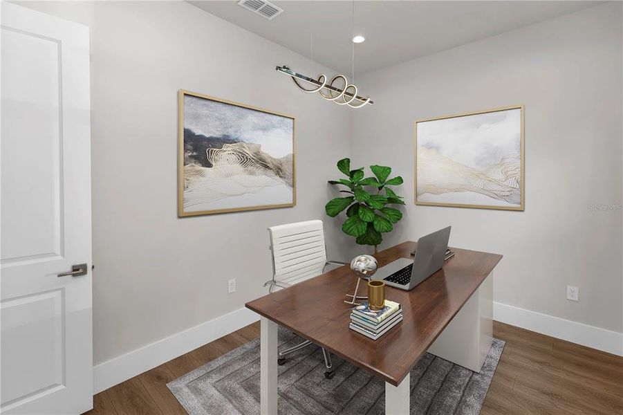 Furnished interior view inside a new home in , Winter Park (Image 10).