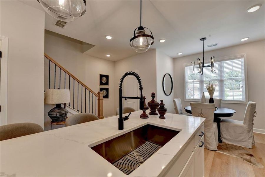 Furnished interior view inside a new home in East Park Village, Kennesaw (Image 28). Furnished interior view inside a new home in East Park Village, Kennesaw (Image 28).