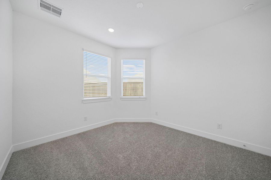 Spacious, unfurnished interior of a new home in Bridgeland, Cypress (Image 22). Spacious, unfurnished interior of a new home in Bridgeland, Cypress (Image 22).