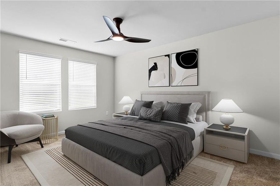 Furnished interior view inside a new home in Carolina, Palmetto (Image 10).
