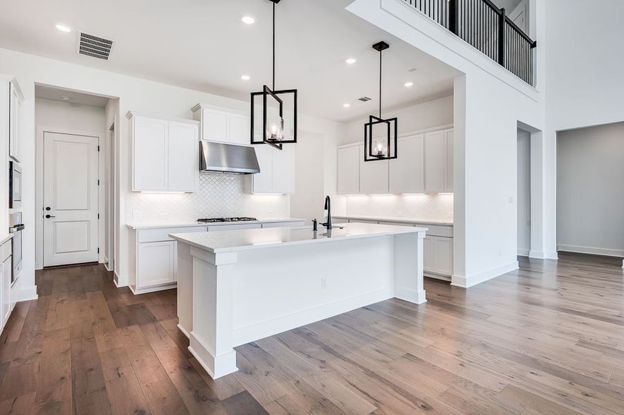 Representative furnished interior of a home built from the Palladium by Taylor Morrison in Travisso Naples Collection, Leander (Image 3).