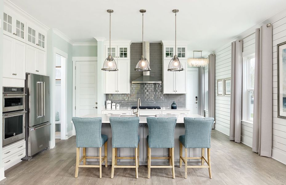 Furnished interior view inside a new home in Adler Springs, Powder Springs (Image 5).
